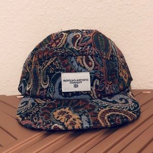 Profound Aesthetic Paisley 5 Panel Hat